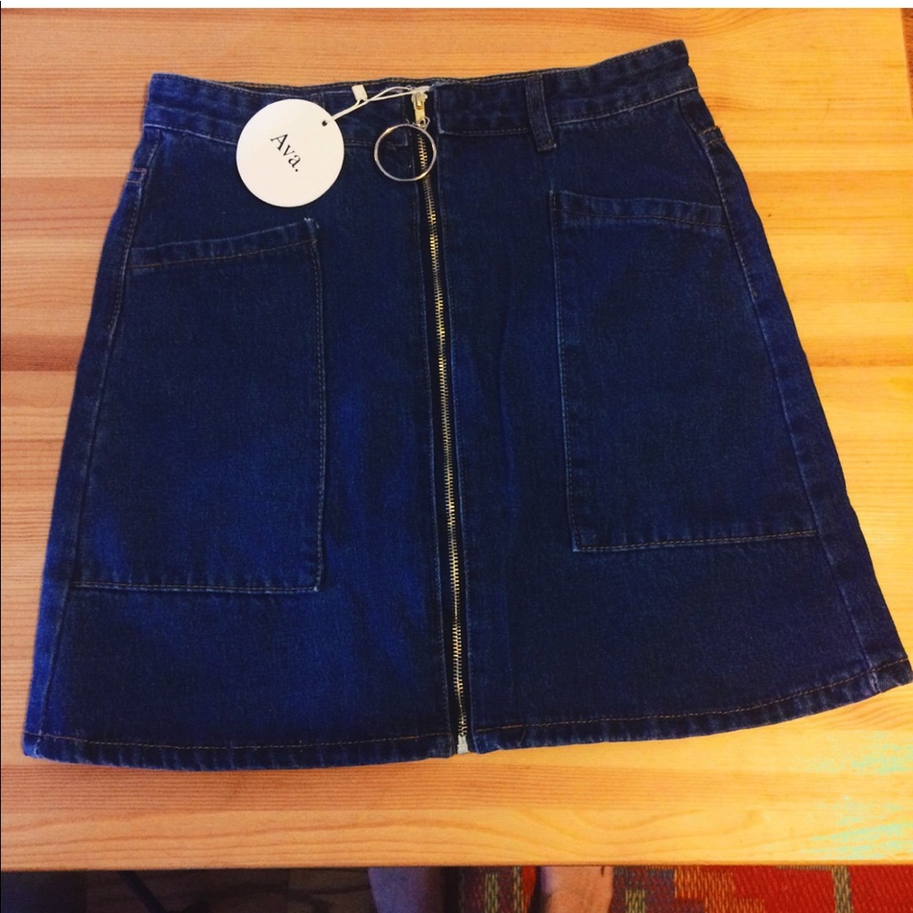 New jean skirt
